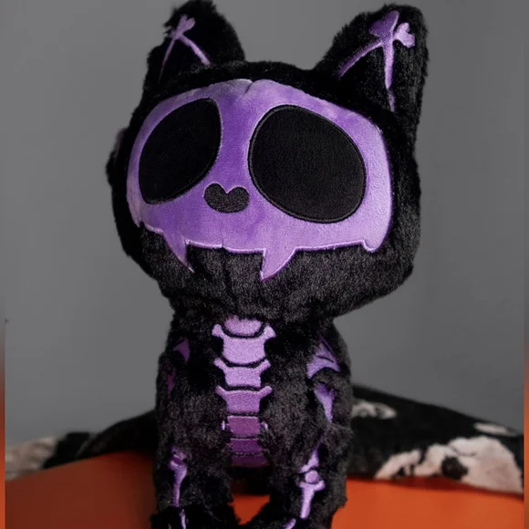 Skelekitty Plushie (NEW) - Picture 3 of 3